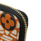 LOUIS VUITTON Coin case M69496 Monogram canvas Orange Zippy Coin Purse Crafty Women Used Authentic