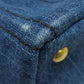 PRADA Handbag B2439G denim blue Canapa mini 2 WAY