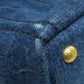 PRADA Handbag B2439G denim blue Canapa mini 2 WAY