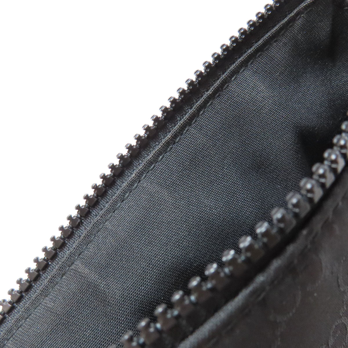 GUCCI Shoulder Bag 449183 Nylon black Outlet GG Women Used Authentic