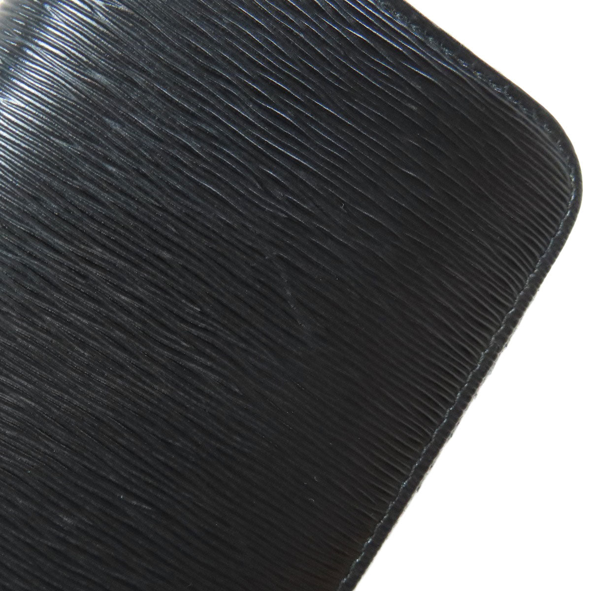 PRADA Coin case leather black logoMetal