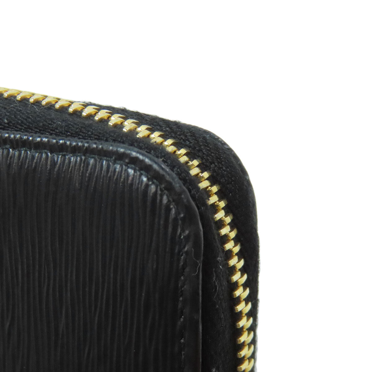 PRADA Coin case leather black logoMetal