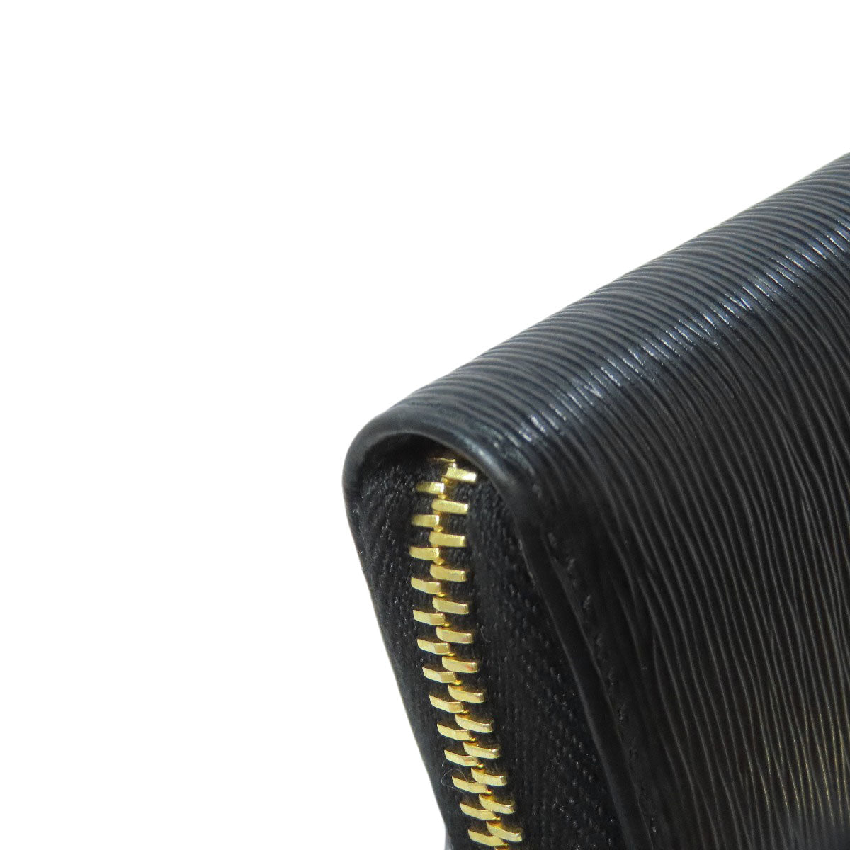 PRADA Coin case leather black logoMetal