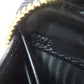 PRADA Coin case leather black logoMetal