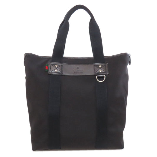 GUCCI Tote Bag 268175 Nylon black GG