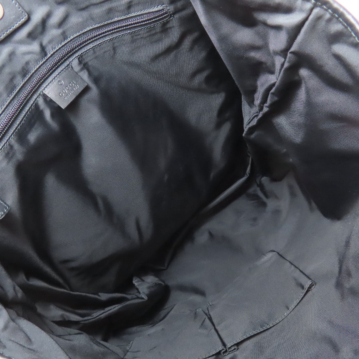 GUCCI Tote Bag 268175 Nylon black GG