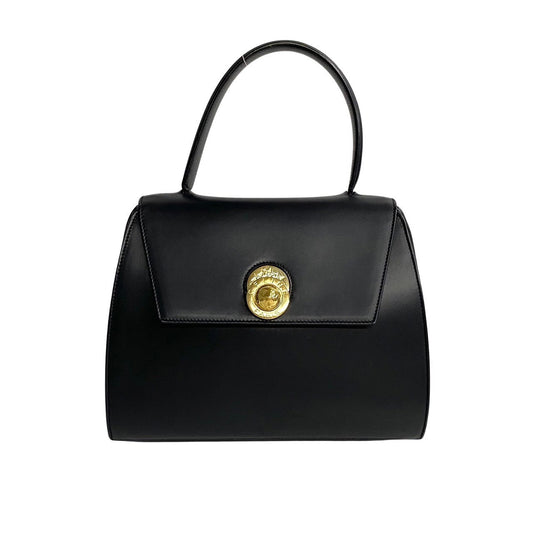 CELINE Handbag Calfskin Navy Star ball Women Used Authentic