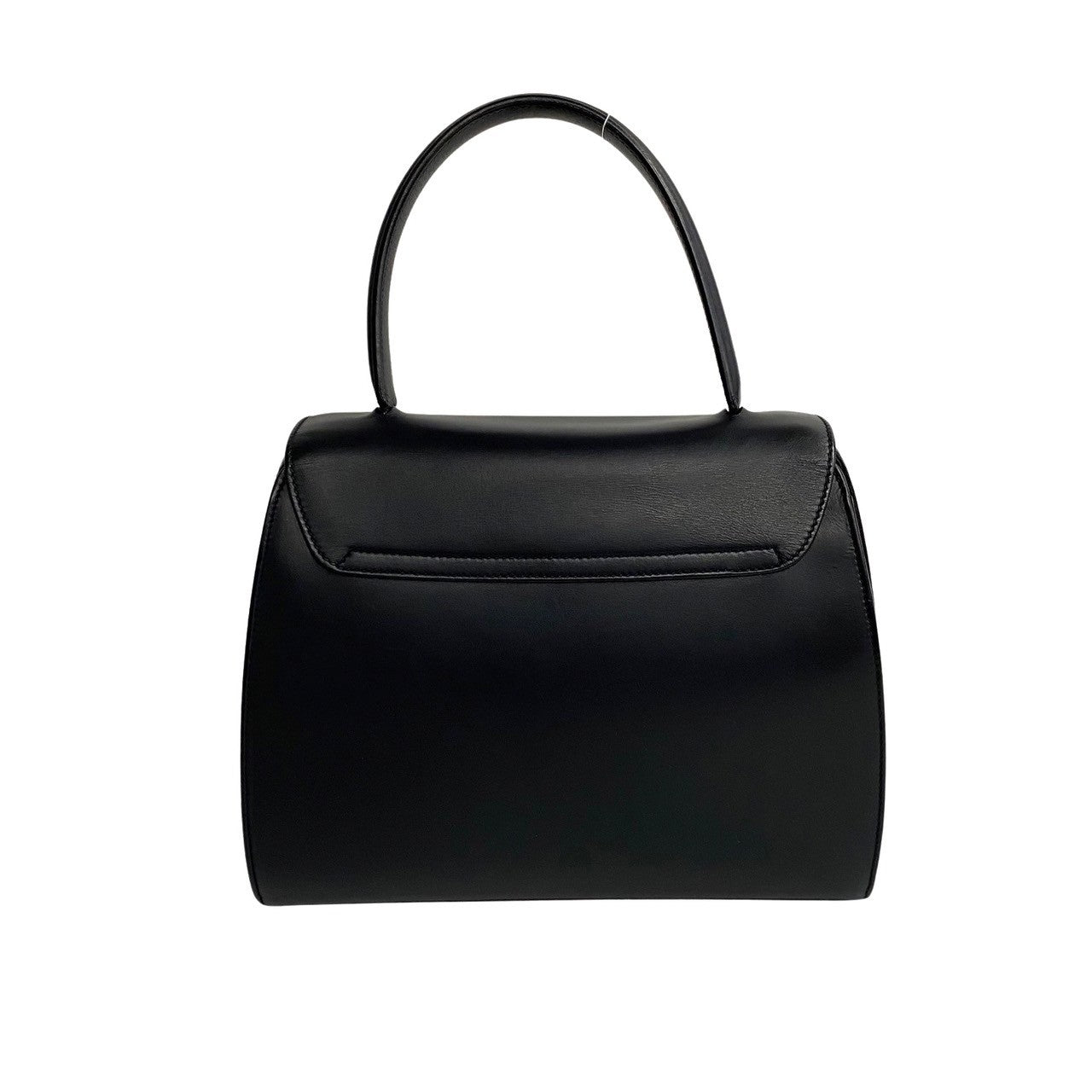 CELINE Handbag Calfskin Navy Star ball Women Used Authentic