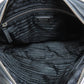 PRADA Shoulder Bag Nylon black logoMetal