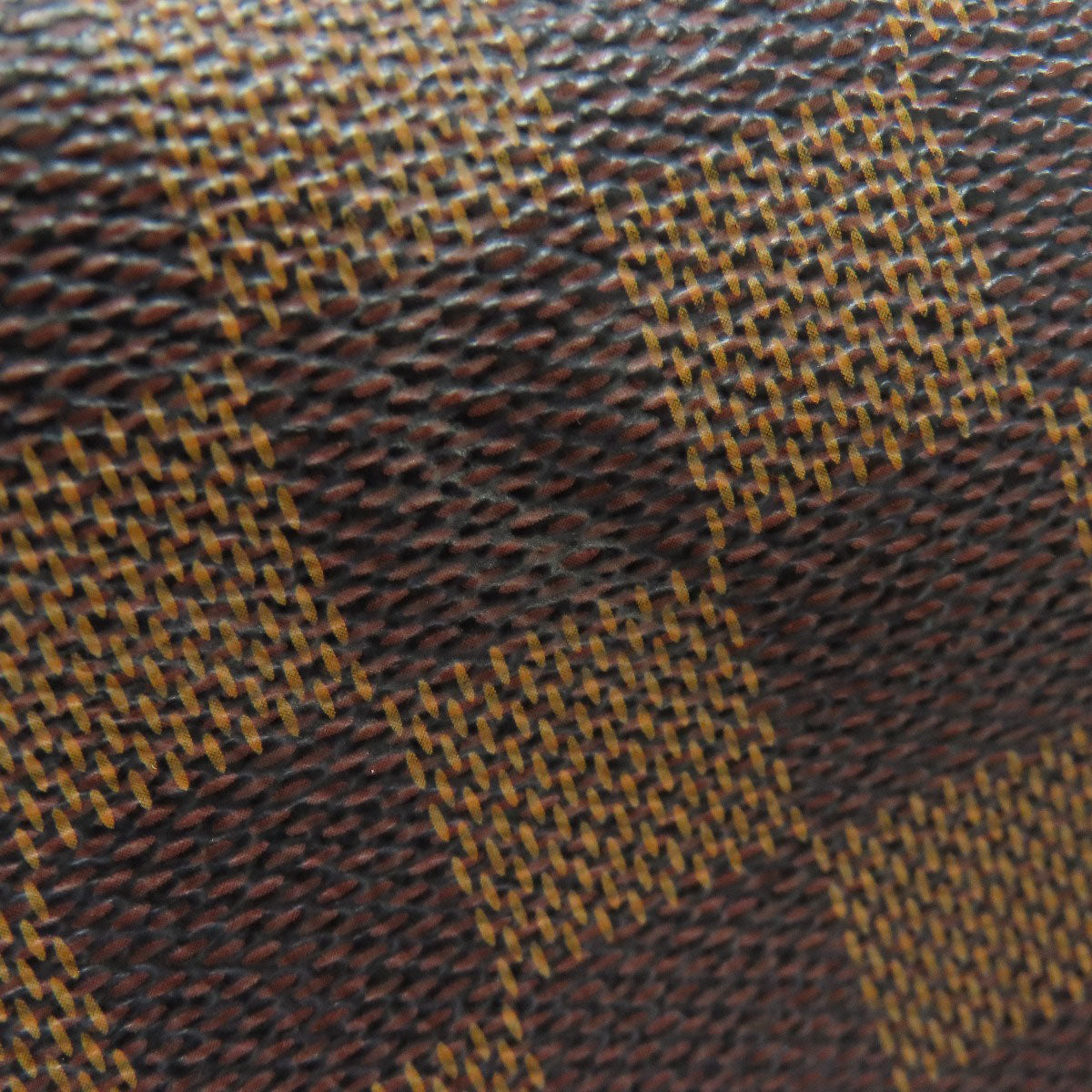 LOUIS VUITTON Shoulder Bag N51210 Damier canvas Brown Brooklyn PM Women Used Authentic