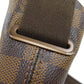 LOUIS VUITTON Shoulder Bag N51210 Damier canvas Brown Brooklyn PM Women Used Authentic