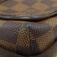 LOUIS VUITTON Shoulder Bag N51210 Damier canvas Brown Brooklyn PM Women Used Authentic