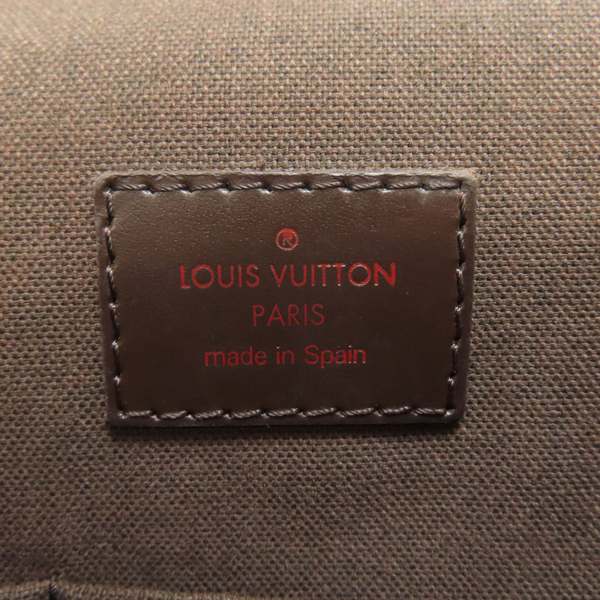 LOUIS VUITTON Shoulder Bag N51210 Damier canvas Brown Brooklyn PM Women Used Authentic