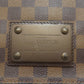 LOUIS VUITTON Shoulder Bag N51210 Damier canvas Brown Brooklyn PM Women Used Authentic