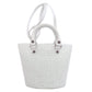 BALENCIAGA Handbag 786187 polypropylene white Le Cagoule Pannier 2WAY