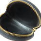 CELINE Coin case PVC Dark brown TriomphePattern Women Used Authentic