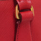PRADA Handbag 1BA863 Safiano Red Galleria 2WAY