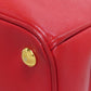 PRADA Handbag 1BA863 Safiano Red Galleria 2WAY
