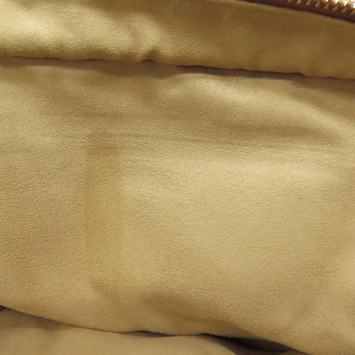 CELINE Handbag leather Brown Luggage mini Women Used Authentic