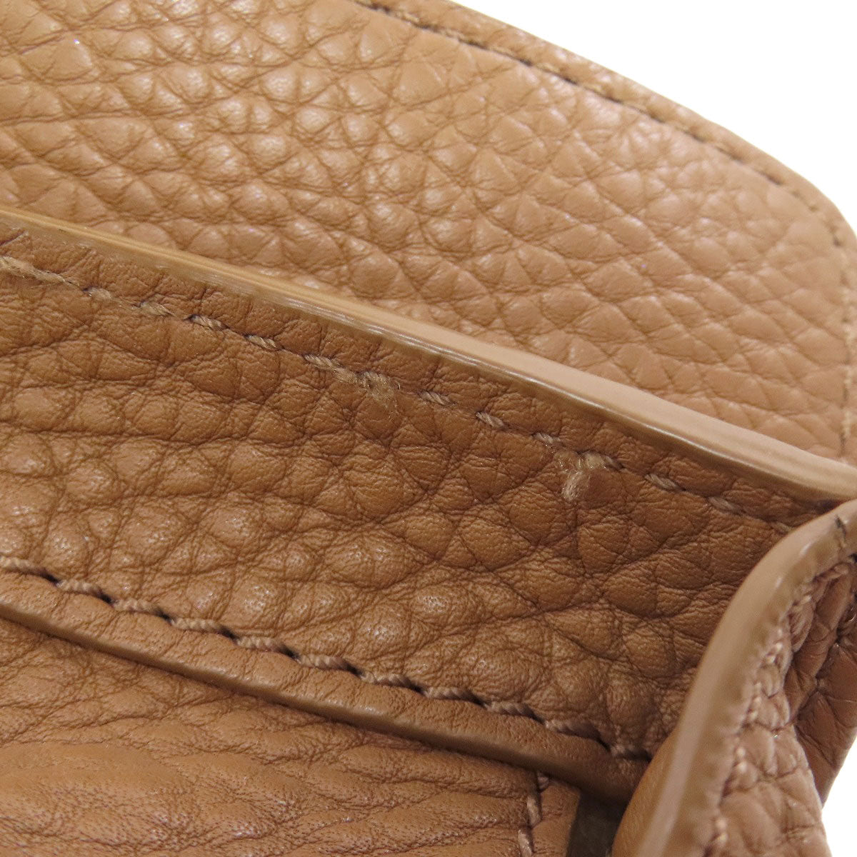 CELINE Handbag leather Brown Luggage mini Women Used Authentic