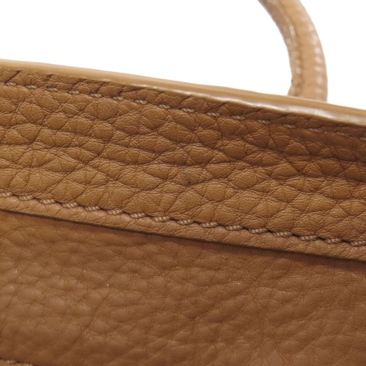 CELINE Handbag leather Brown Luggage mini Women Used Authentic