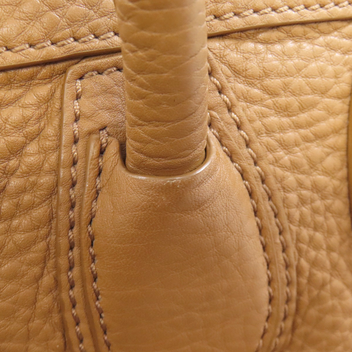 CELINE Handbag leather Brown Luggage mini Women Used Authentic