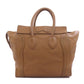 CELINE Handbag leather Brown Luggage mini Women Used Authentic
