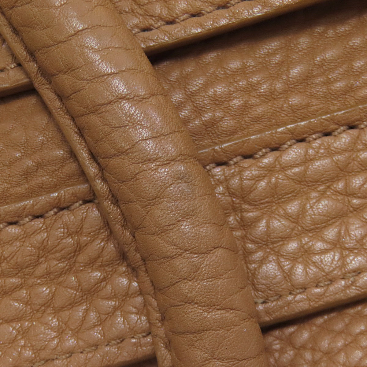 CELINE Handbag leather Brown Luggage mini Women Used Authentic