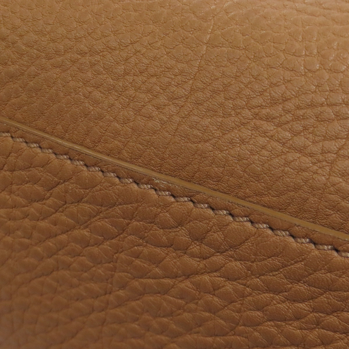CELINE Handbag leather Brown Luggage mini Women Used Authentic