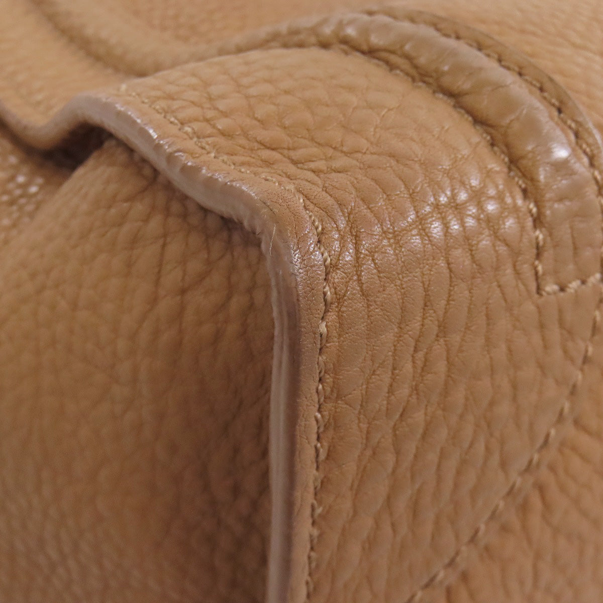 CELINE Handbag leather Brown Luggage mini Women Used Authentic