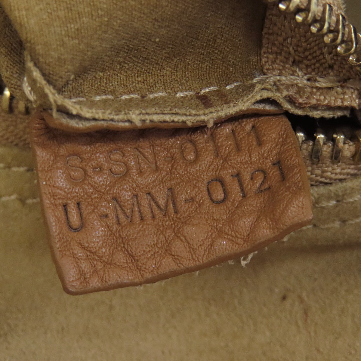 CELINE Handbag leather Brown Luggage mini Women Used Authentic
