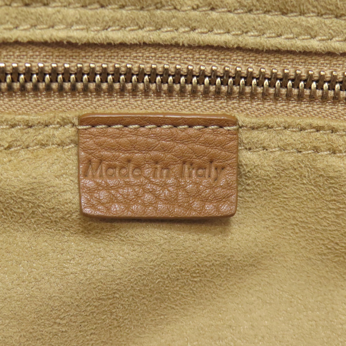 CELINE Handbag leather Brown Luggage mini Women Used Authentic