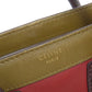 CELINE Handbag Calfskin Red Luggage nano 2 WAY Women Used Authentic