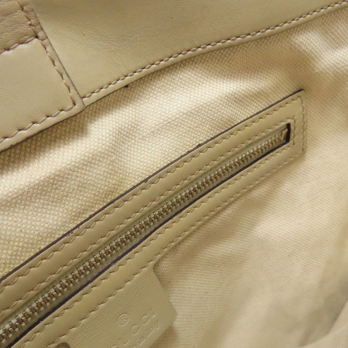 GUCCI Tote Bag 257061 Canvas, Leather Brown Mayfair Sherry Line Women Used Authentic