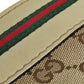 GUCCI Tote Bag 257061 Canvas, Leather Brown Mayfair Sherry Line Women Used Authentic
