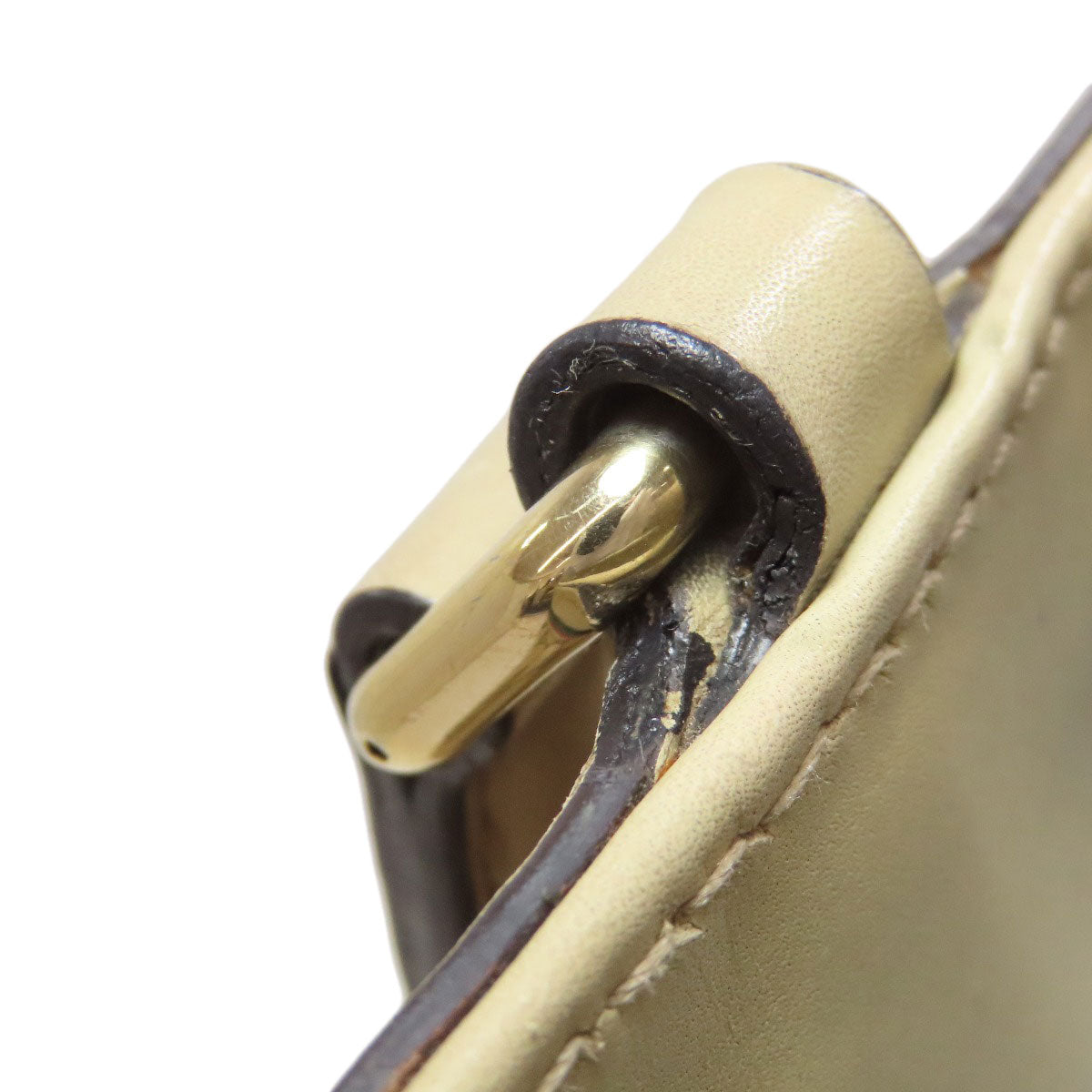 GUCCI Tote Bag 257061 Canvas, Leather Brown Mayfair Sherry Line Women Used Authentic