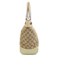 GUCCI Tote Bag 257061 Canvas, Leather Brown Mayfair Sherry Line Women Used Authentic