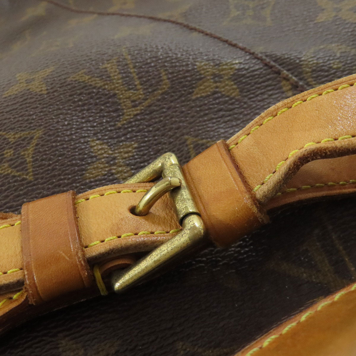 LOUIS VUITTON Backpack M51135 Monogram canvas Brown MontsourisGM