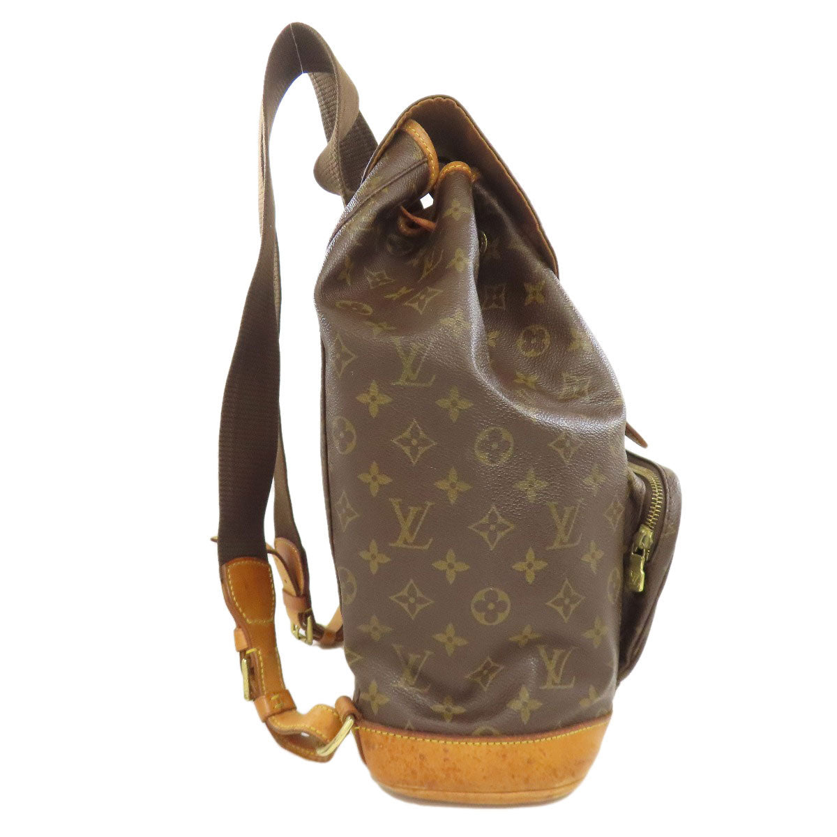 LOUIS VUITTON Backpack M51135 Monogram canvas Brown MontsourisGM