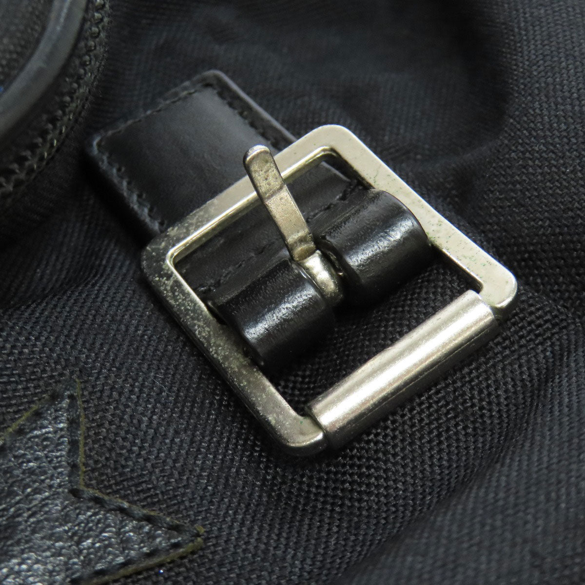 SAINT LAURENT Backpack leather black Star motif