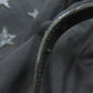 SAINT LAURENT Backpack leather black Star motif