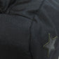 SAINT LAURENT Backpack leather black Star motif