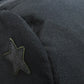 SAINT LAURENT Backpack leather black Star motif