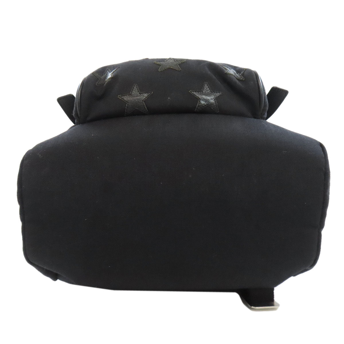 SAINT LAURENT Backpack leather black Star motif