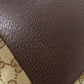 GUCCI Handbag 131230 canvas Brown GG Shelly line