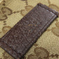 GUCCI Handbag 131230 canvas Brown GG Shelly line
