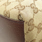 GUCCI Handbag 131230 canvas Brown GG Shelly line