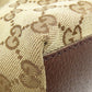 GUCCI Handbag 131230 canvas Brown GG Shelly line