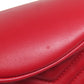 GUCCI Shoulder Bag 575163 Calfskin Red GG Marmont ChainShoulder