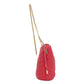 GUCCI Shoulder Bag 575163 Calfskin Red GG Marmont ChainShoulder